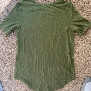 Lululemon army green short sleeve